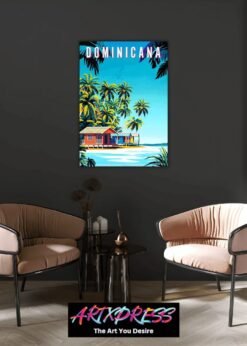 Dominican Republic Metal Poster