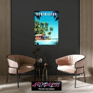 Dominican Republic Metal Poster