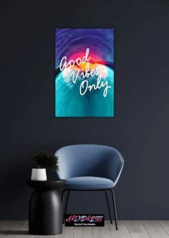 Good Vibes Only | Metal Poster