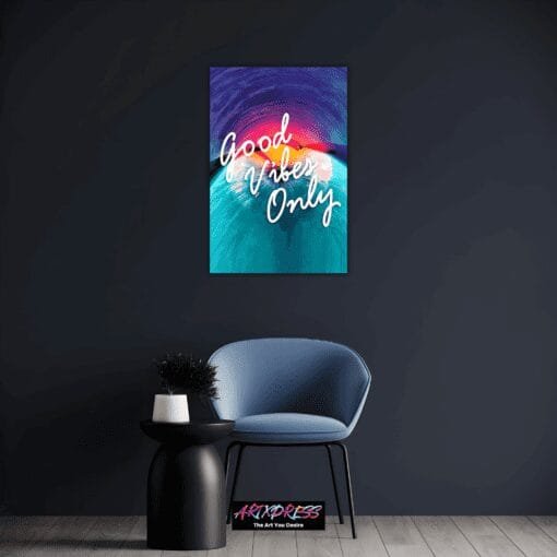 Good Vibes Only | Metal Poster