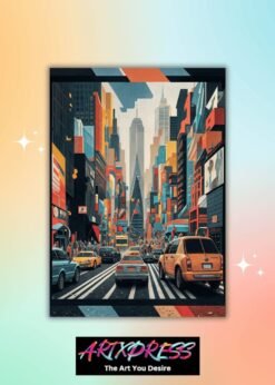 Manhattan Metal Poster