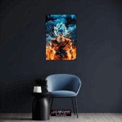 Goku Dynamic Pose | Metal Poster