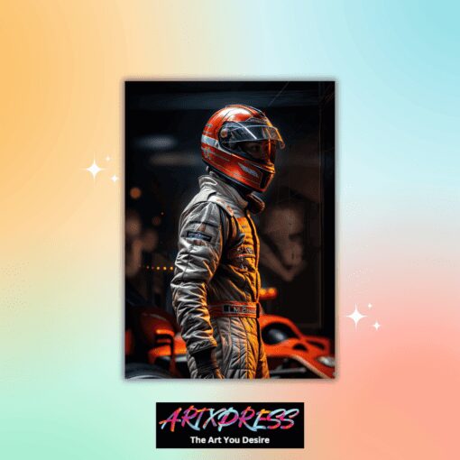 Formula 1 Driver Metal Poster