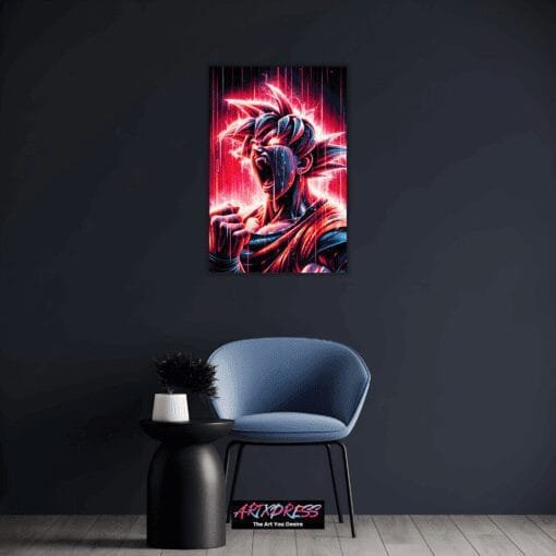 Goku Signature Move | Metal Poster