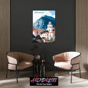 Montenegro Metal Poster