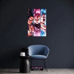 Legendary Warriors Of Dragon Ball | Metal Poster