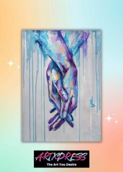 ''Support'' Conceptual Art Metal Poster