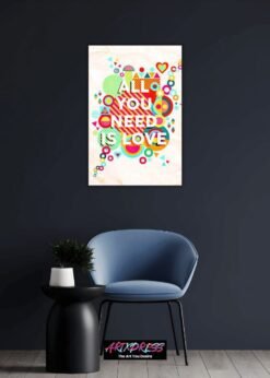 Love | Metal Poster