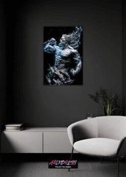 Zeus The God | Metal Poster