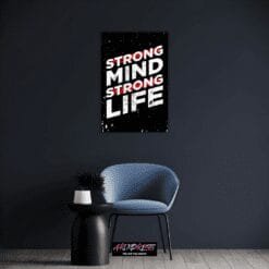 Strong mind | Metal Poster