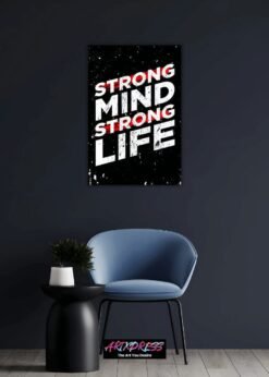 Strong mind | Metal Poster