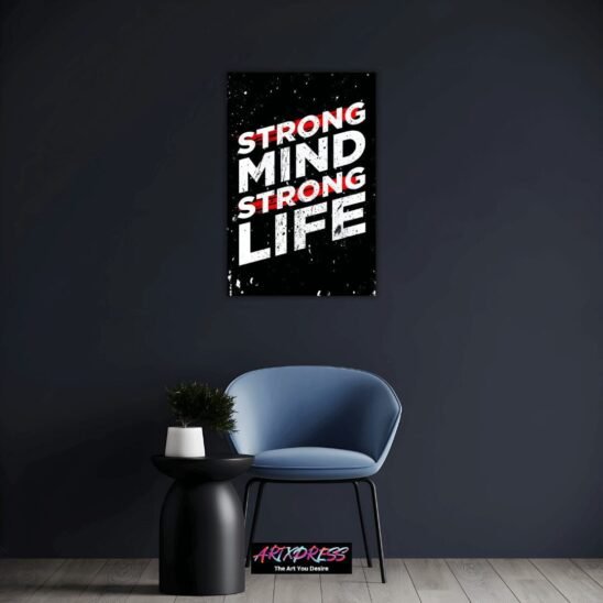 Strong mind | Metal Poster