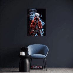 White Hair Naruto | Metal Poster