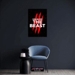 Unleash The Beast | Metal Poster