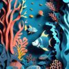 Fish Aquarium Metal Poster