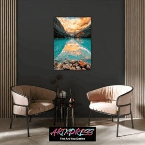 Banff National Park Metal Poster