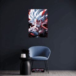 Dragon Ball Z Super Saiyan | Metal Poster