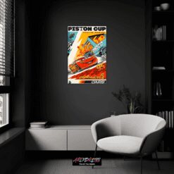 Cars Piston Cup | Metal Poster