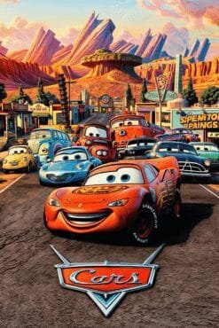 Cars Movie | Metal Poster