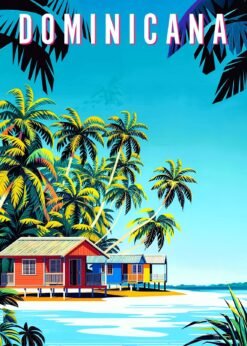 Dominican Republic Metal Poster