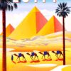 Egypt Vintage Metal Poster