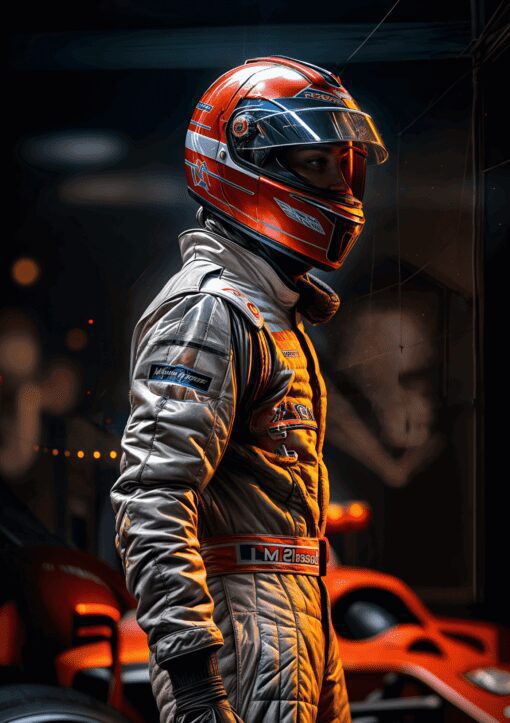 Formula 1 Driver Metal Poster