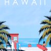 Hawaii Beach Metal Poster