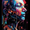 Intersection Of Technology & Humanity | Metal Poster