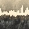 Karachi City Skyline | Metal Poster