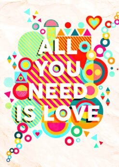 Love | Metal Poster