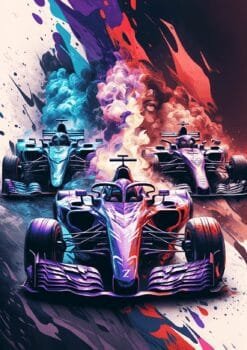 Formula 1 Rally Metal Poster