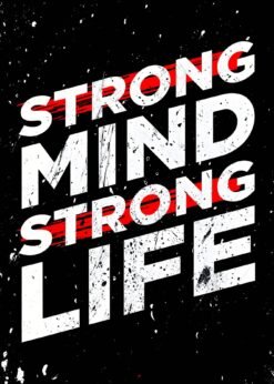 Strong mind | Metal Poster