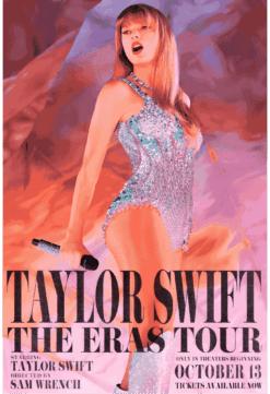 Taylor Swift (The Eras Tour)-Metal Poster