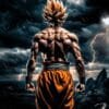 Ultra Goku | Anime | Metal Poster | Wall Art