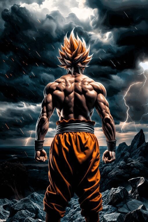 Ultra Goku | Anime | Metal Poster | Wall Art