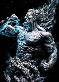 Zeus The God | Metal Poster