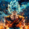 Goku Dynamic Pose | Metal Poster