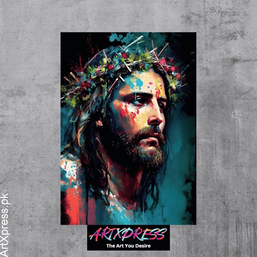 Jesus Christ Metal Poster