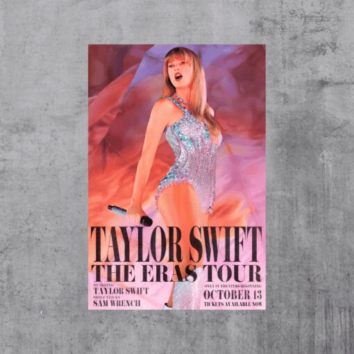 Taylor Swift (The Eras Tour)-Metal Poster