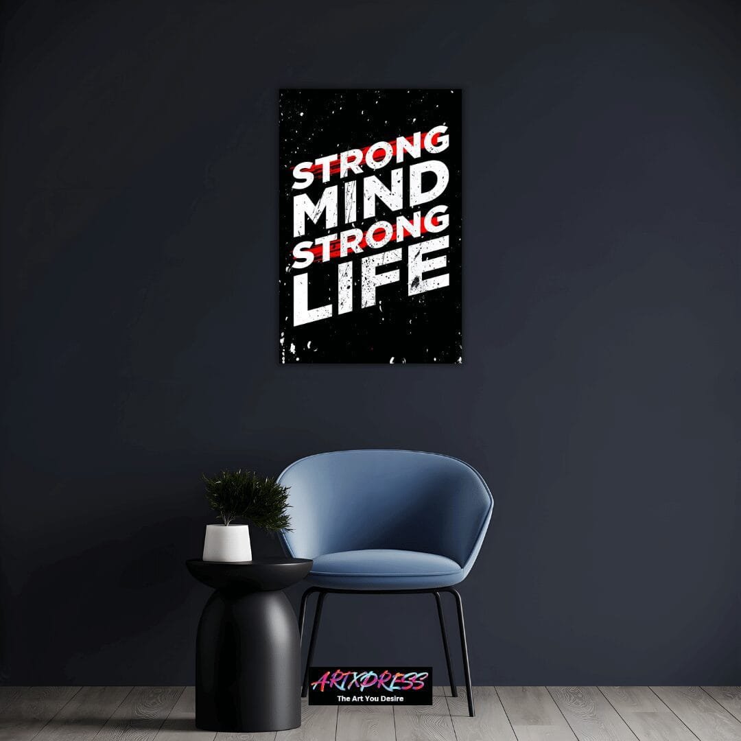 Strong mind | Metal Poster