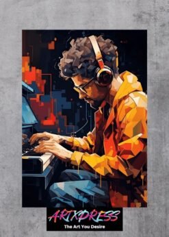 Keyboardist Metal Poster