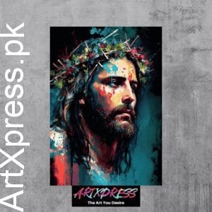 Jesus Christ Metal Poster