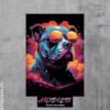 Mighty Pitbull Metal Poster