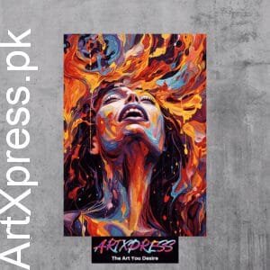 Women Ecstacy Metal Poster