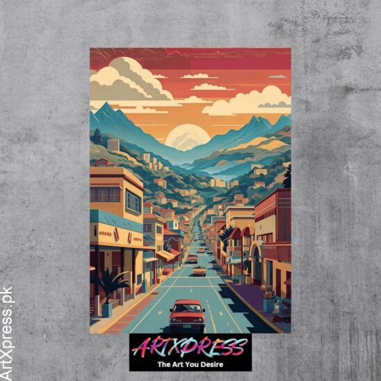 Honduras-Tegucigalpa Retro Metal Poster