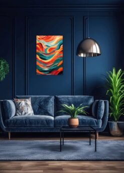 Abstract Painting | Metal Poster