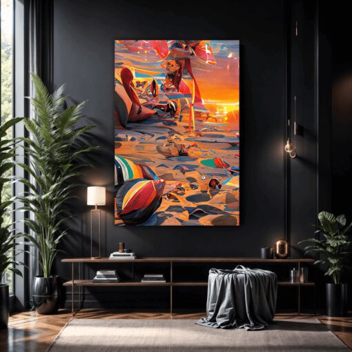 Fantasy Beach | Metal Poster