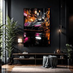 Lamborghini Concept Car | Metal Poster