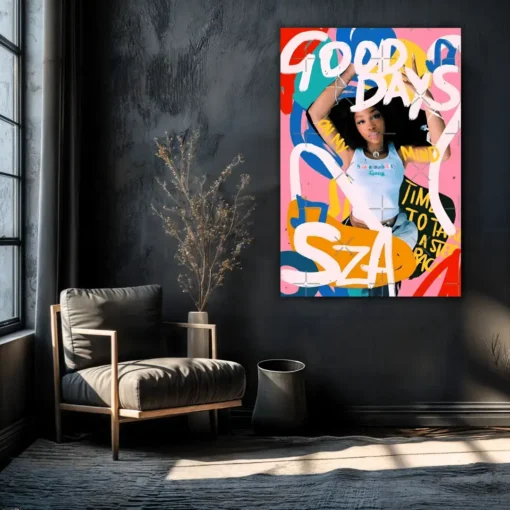 Good Days - SZA | Metal Poster