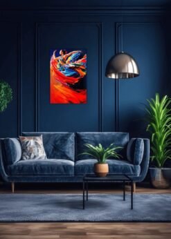 Dancing Woman | Metal Poster